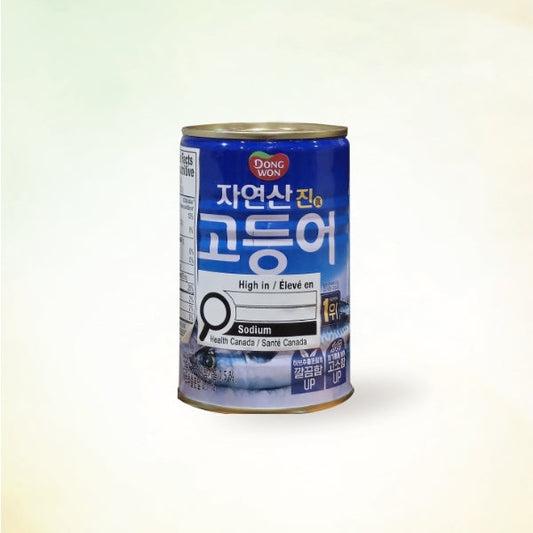 DWM300 : 자연산 진 고등어캔 : 24/300g : CANNED JIN MACKEREL