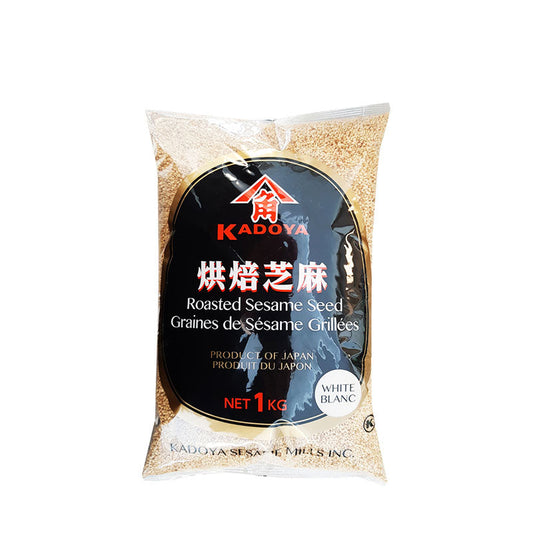 GR-019 가도야 흰볶은깨 12/1kg ROASTED GROUND SESAME SEED