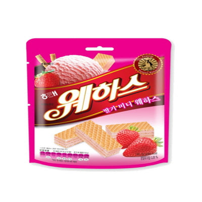 HB124 : 웨하스 미니(딸기) : 15/100g : MINI WAFERS(STRAWBERRY)