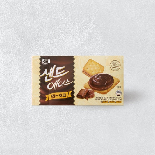 HB160 : 에이스 (찐 초코) : 12/204g : ACE BISCUIT(CHOCO)