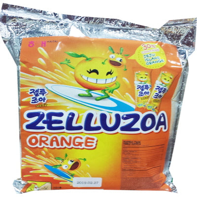 HF128 젤루조아 제주감귤 6/6/120ml FZN ZELLUZOA ICE TUBE ORANGE