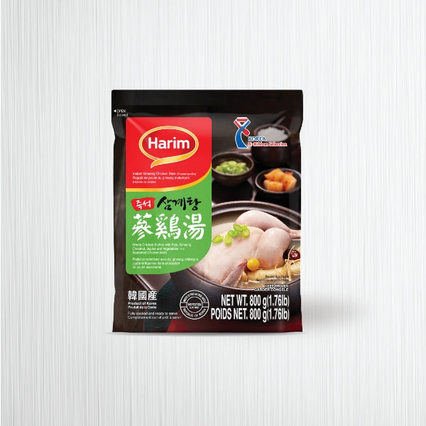 HRSGT : 하림삼계탕 : 16/800g : FZN GINSENG CHICKEN STEW