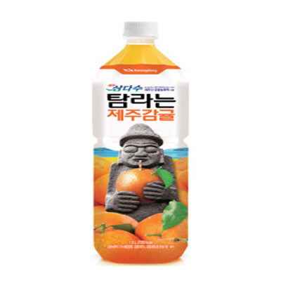 Jeju Tangerine Juice Drink 12/1.5L 탐라는 제주 감귤