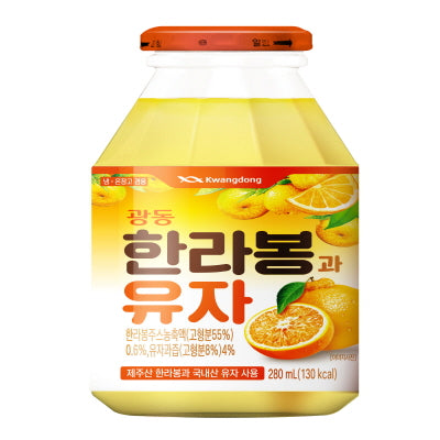 K0009 한라봉과 유자 20/280ml HALLABONG & YUZU DRINK