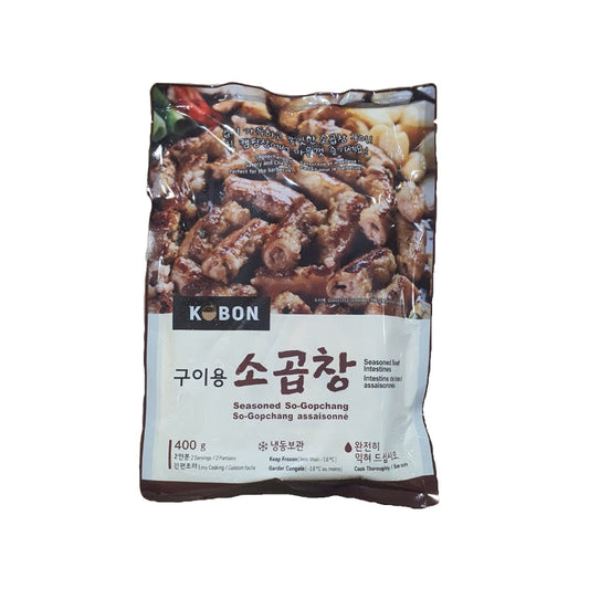 KB-001 : 소곱창 : 20/400g : FZN SEASONED BEEF INTESTINES