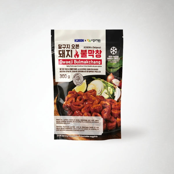 KB-003 : 돼지 불막창 : 30/300g : FZN SPICY PORK LARGE INTESTINES