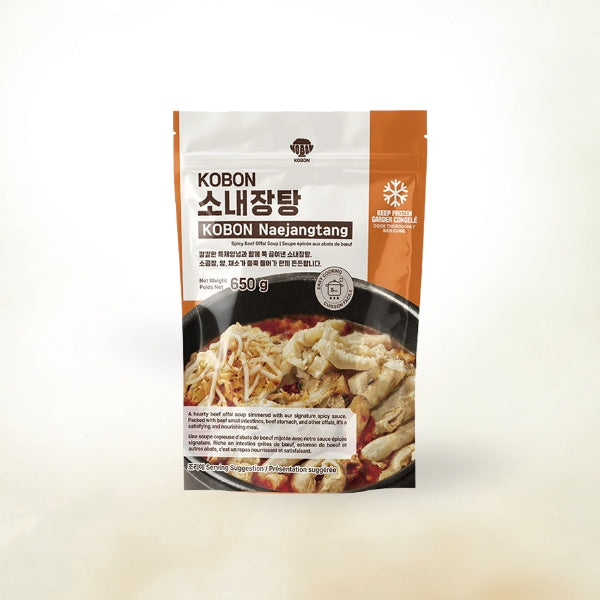 KB-006 : 코본 내장탕 : 25/650g : FZN SPICY BEEF OFFAL SOUP
