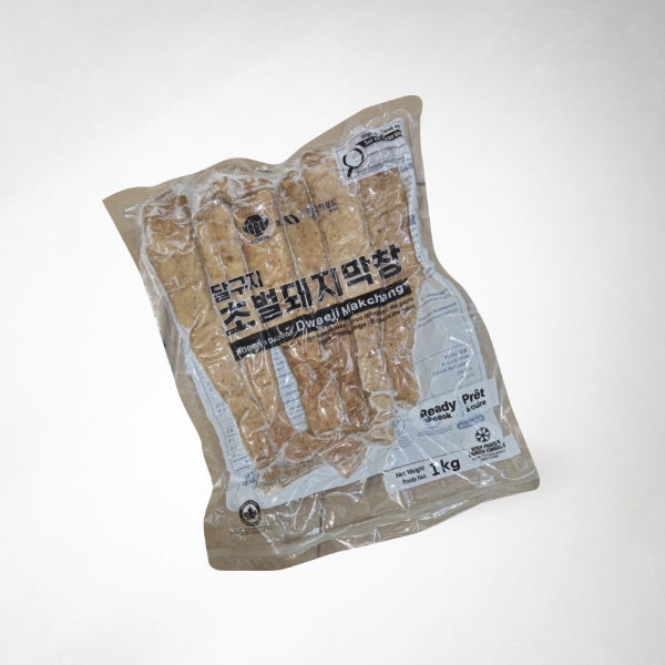 KB-007 : 코본 초벌돼지막창 : 10/1kg  : FZN PORK LARGE INTESTINES