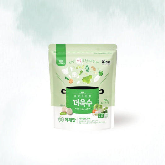 KT1001 : 바로디미방 더육수 (야채맛) : 20/60G : COIN BROTH (VEGETABLE)