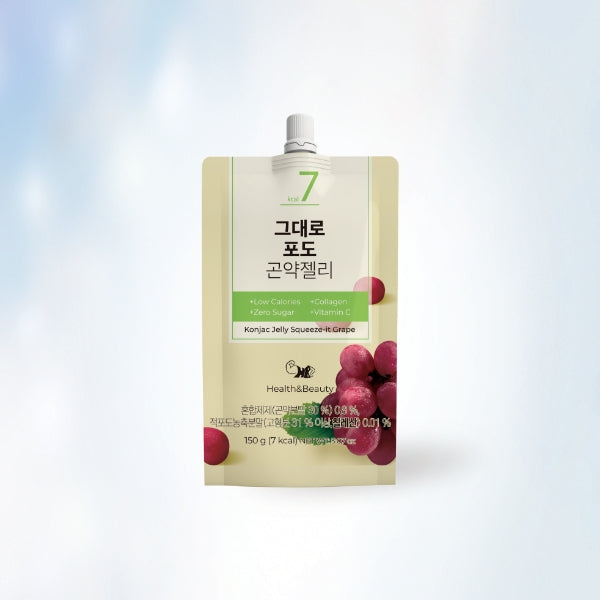 KT1023 : 곤약젤리 (포도맛) : 6/10/150ml : KONJAC JELLY (GRAPE)