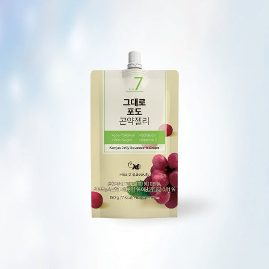 KT1023 : 곤약젤리 (포도맛) : 6/10/150ml : KONJAC JELLY (GRAPE)