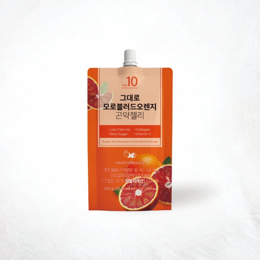 KT1025 : 곤약젤리 (모로코 블러드 오렌지) : 6/10/150ml : KONJAC JELLY  (MORO BLOOD ORANGE)