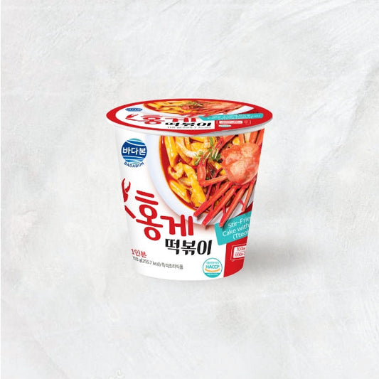 KT1607 : 홍게 떡볶이 (컵) : 24/118g : STIR-FRIED TTEOKBOKKI (RED CRAB)