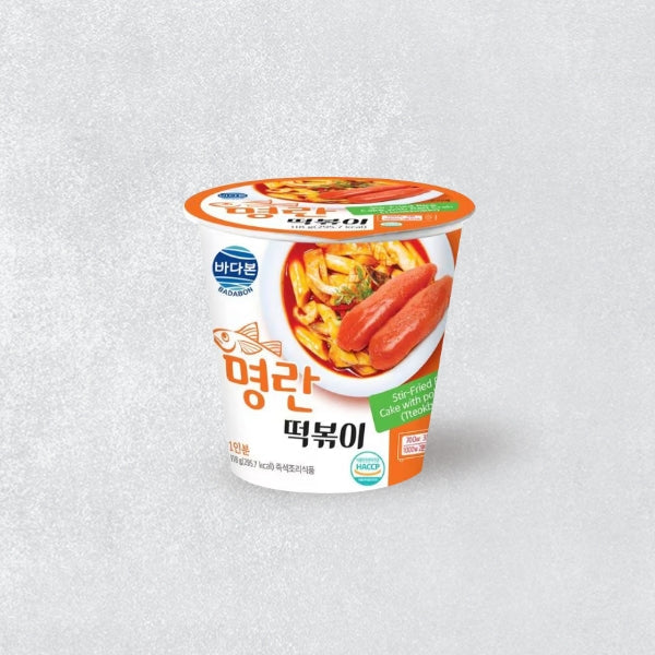 KT1608 : 명란 떡볶이 (컵) : 24/118g : STIR-FRIED TTEOKBOKKI (POLLACK ROE)