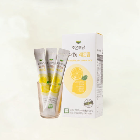 KT1612 : 유기농 레몬 : 50/15/20g : ORGANIC LEMON JUICE