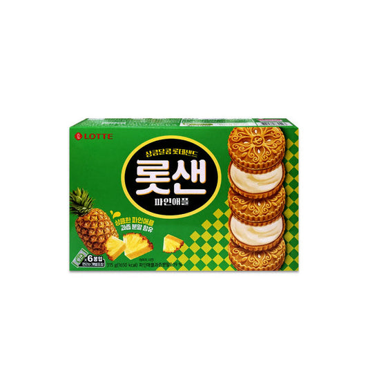 LCB-08A : 롯데샌드(파인애플) : 12/315g : LOTTE SAND(PINEAPPLE)