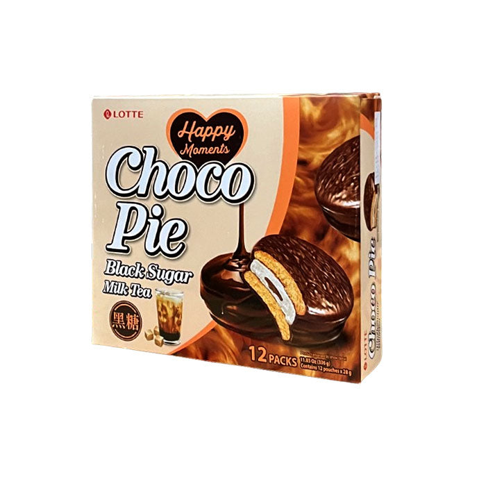 LCP-02B : 초코파이(흑당) : 8/12/28g CHOCO PIE (BLACK SUGAR)