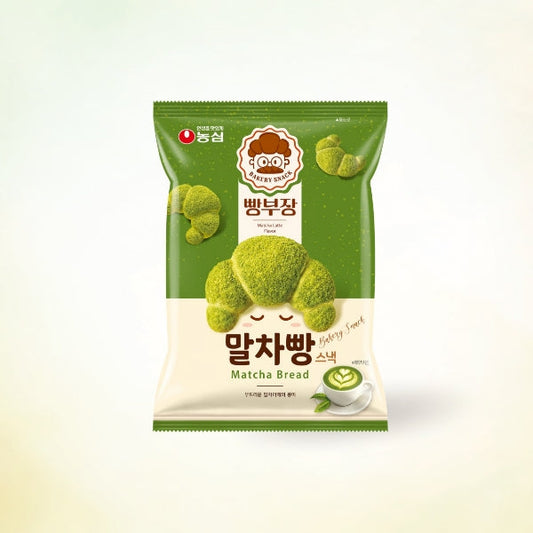NS-203 : 빵부장 스낵(말차빵 ) : 16/55g : PPANG BUJANG SNACK(MATCHA)