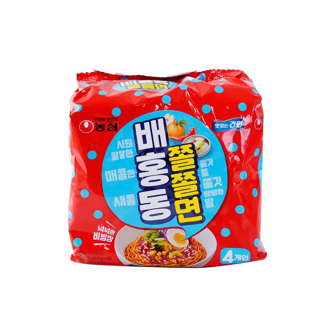 NS-124 : 배홍동 쫄쫄면 : 12/4/137g : BAE JJOLJJOLMYEON