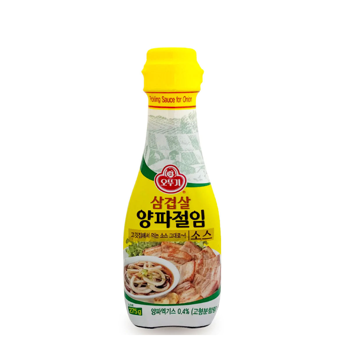 O4203 : 삼겹살 양파절임소스 : 9/275g : PICKLING SAUCE FOR ONION