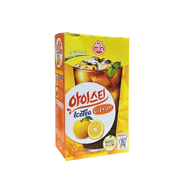 O8034 아이스티(유자맛) 8/20/14g ICETEA CITRON