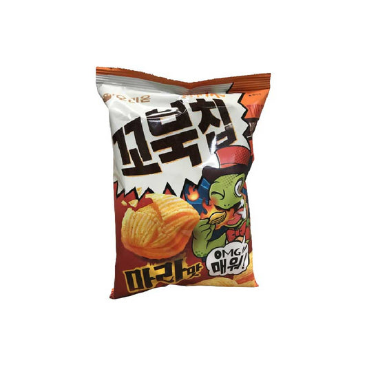 OC329 : 꼬북칩(마라) : 12/80g : TURTLE CHIPS(MALA)