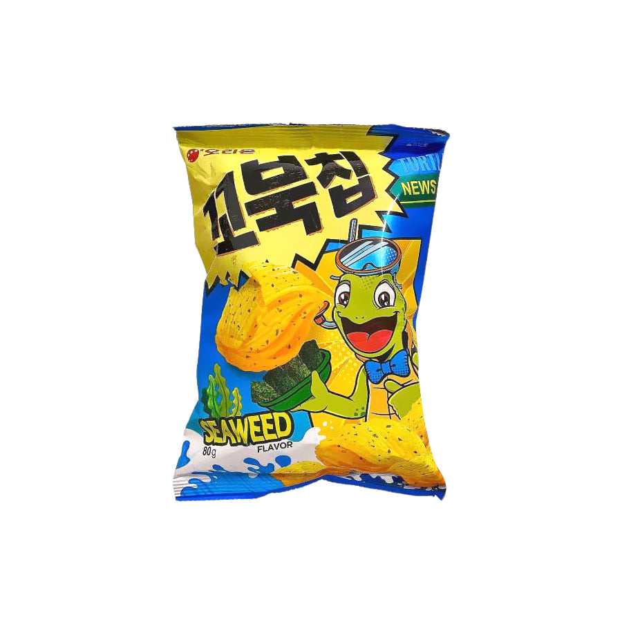 OC331 꼬북칩(김맛)(S) 12/80g TURTLE CHIPS SEAWEED