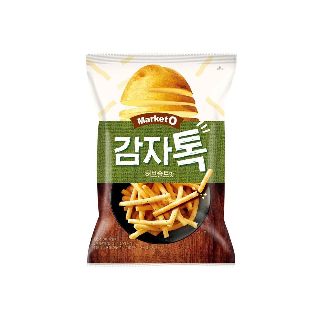 OC362 : 감자톡(허브솔트) 14/136g : POTATO TOK(HERB SALT)