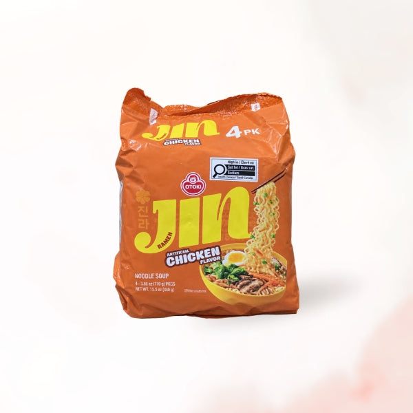 OV120 : 진라면(치킨맛) : 8/4/110g : JIN RAMEN (CHICKEN)