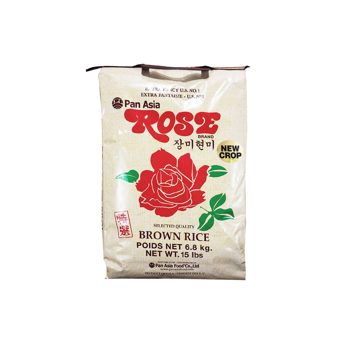 PR-006S : 현미쌀(장미) : 15Lbs : ROSE BROWN RICE