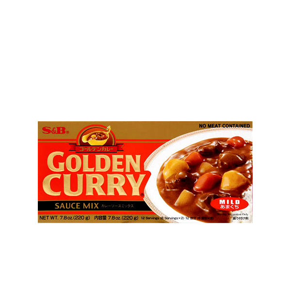 SB03514 골든카레(순한맛) 10/220g S&B GOLDEN CURRY SAUCE MIX _MILD