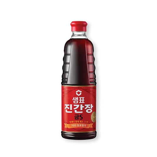 SP-005 : 진간장(금S) : 12/860ml : JIN SOY SAUCE(GOLD-S)