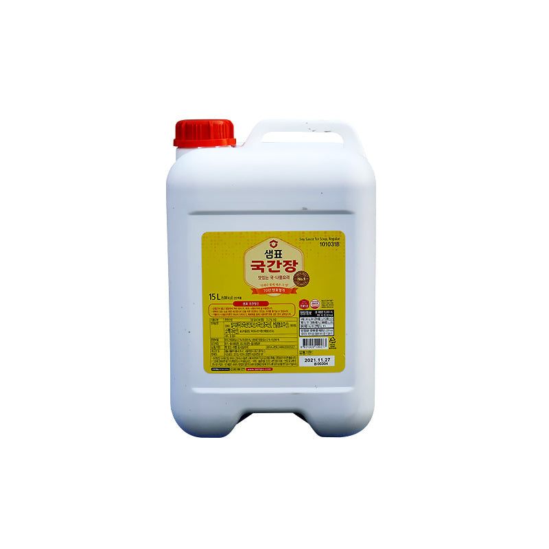 SP-014B : 국간장 : 15L : SOY SAUCE FOR SOUP