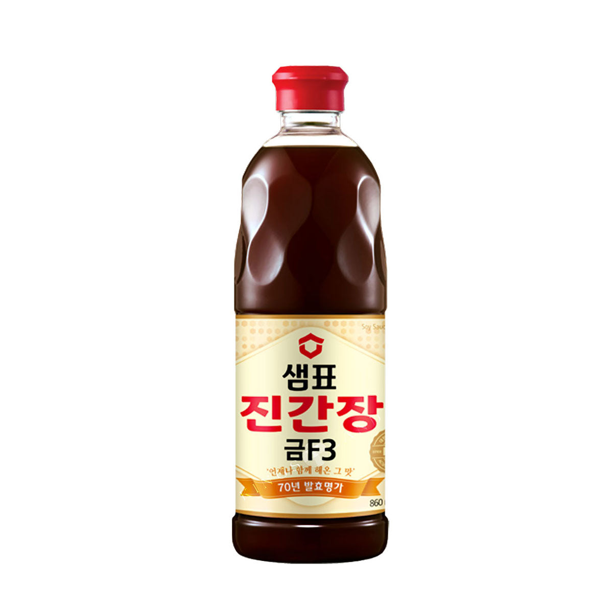 SP-021 : 진간장(금F3) : 12/860ml : JIN SOY SAUCE(GOLD-F3)