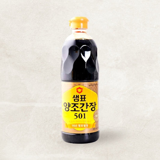 SP-031 : 양조간장(501) : 12/860ml : BREWED SOY SAUCE(501S)