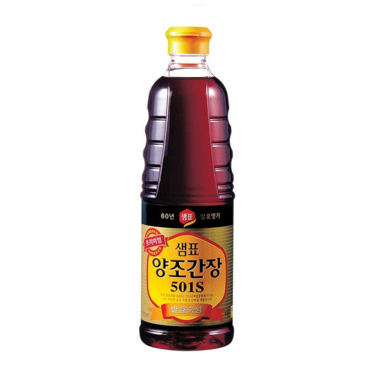 SP-033 : 양조간장(501) : 24/500ml : BREWED SOY SAUCE(501S)