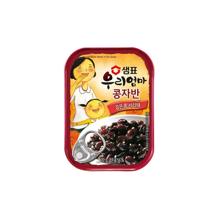 SP-053 우리엄마(콩자반) 30/70g CANNED BRAISED BLACK BEAN(KONG-JA-BAN)