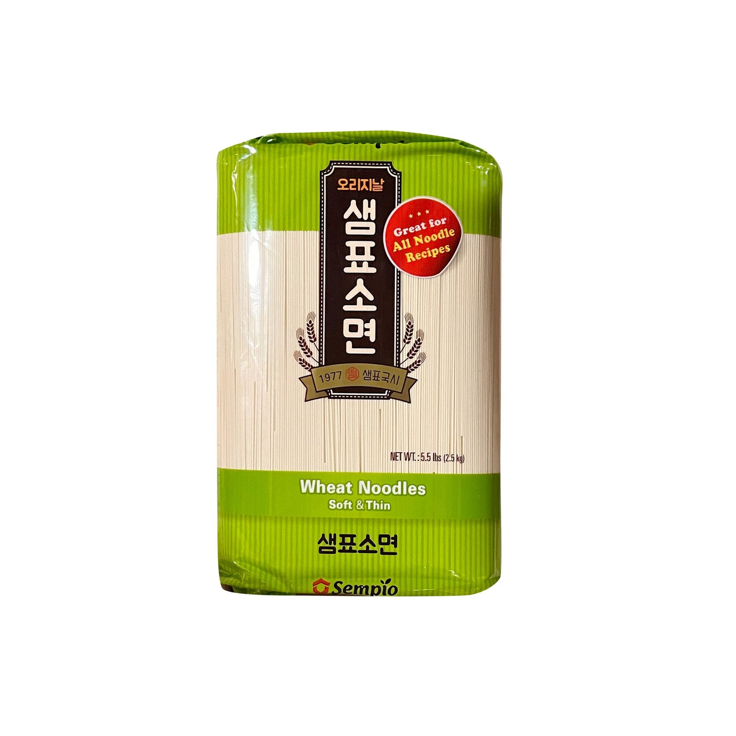 Sempio Thin Noodle 4/2.5Kg 샘표 소면