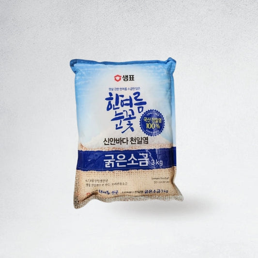 SP-074 : 신안바다 한여름 눈꽃 천일염(굵은) : 5/3kg : SEA SALT