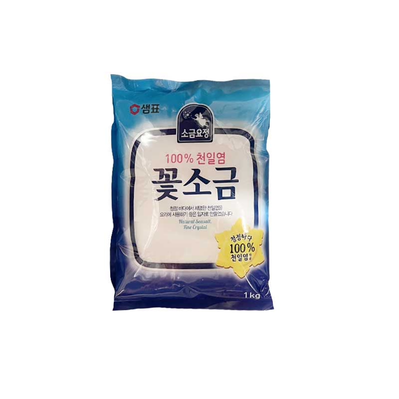 SP-077 : 소금요정 꽃소금 : 15/1kg : FLOWER SALT