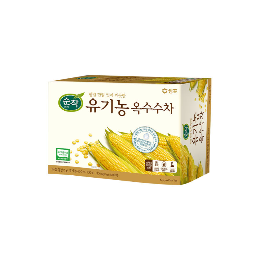 SP-082 순작 유기농 옥수수차 6/30t/10g ROASTED CORN TEA_T/B