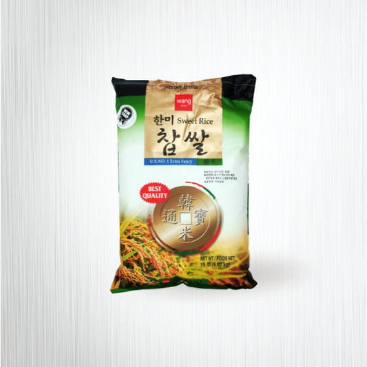 SR-007 : 찹쌀(한미) : 15Lbs : SWEET RICE
