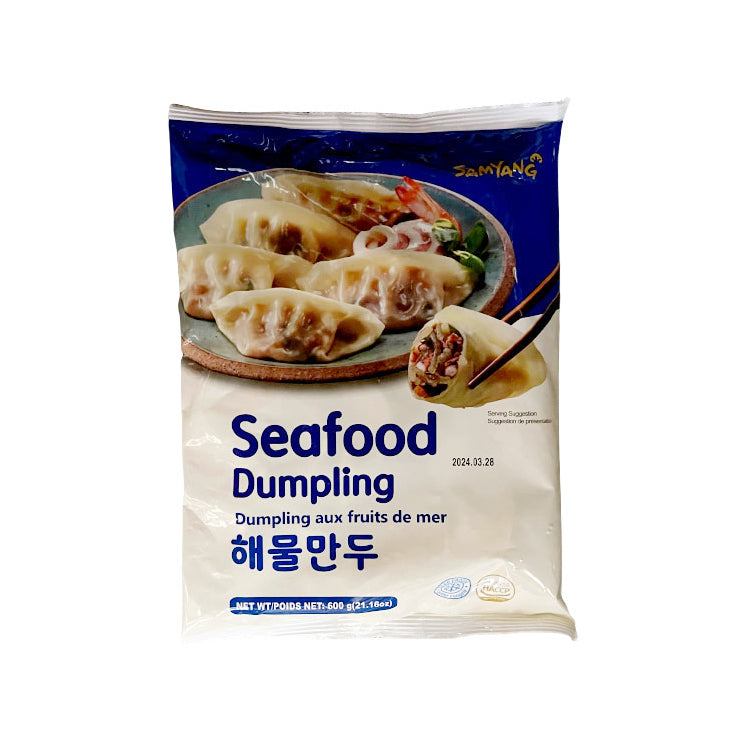 SYF104 해물 만두 12/600g FZN SEAFOOD GYOJA DUMPLING