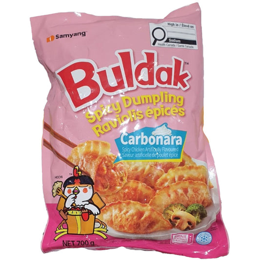 SYF111B : 불닭만두 까르보(왕교자) : 10/700g : FZN BULDAK CARBO DUMPLING(BIG)