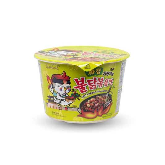 SYR-023CJ : 불닭큰컵(짜장) : 16/105g : BULDAK BOWL(JJAJANG)