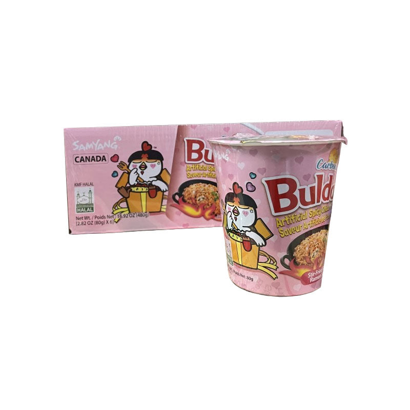 SYR-035B : 불닭컵(까르보) : 6/80g BULDAK CUP(CARBO)