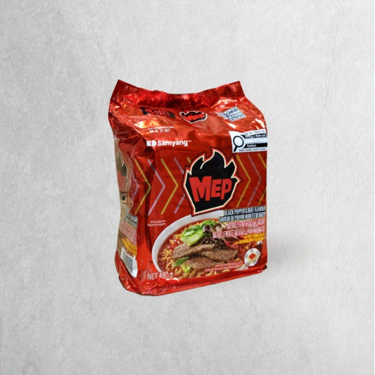 SYR-093 : 맵탱 흑후추 소고기라면 : 8/4/120g : MEPTANG BLACK PEPPER BEEF RAMEN