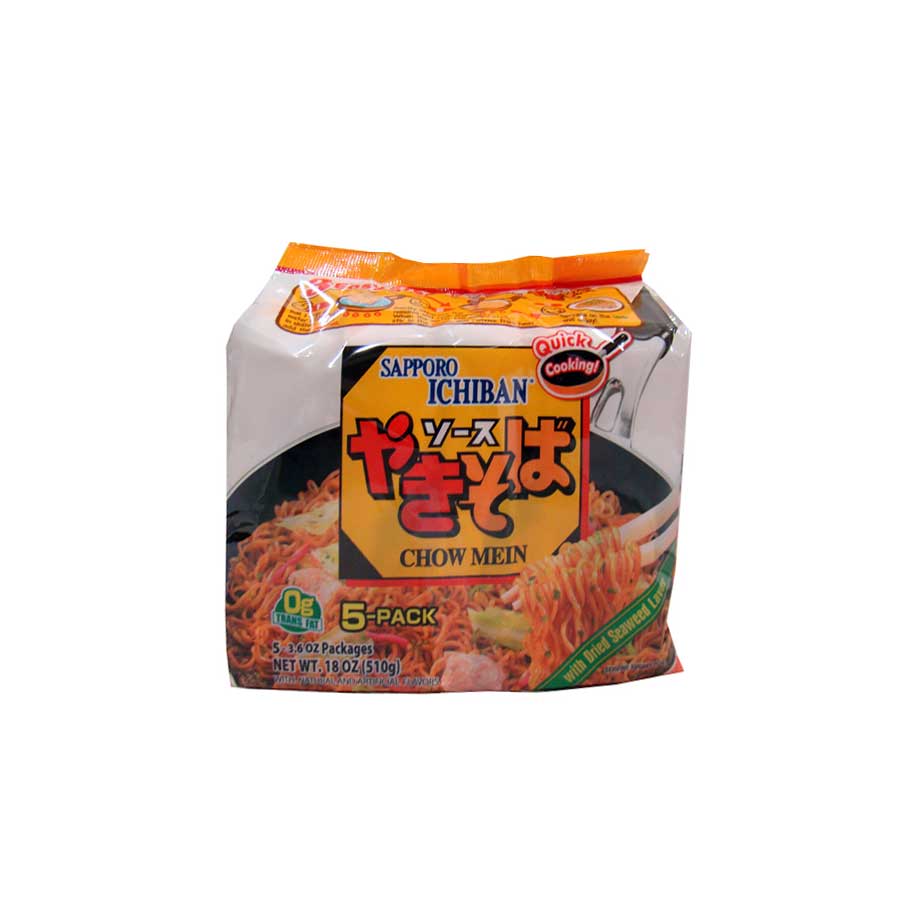 SYUS-014 : 이찌반 (차우메인) : 6/5/3.5oz : ICHIBAN RAMEN (CHOWMEIN)