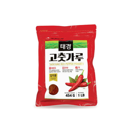 T. Red Pepper Powder(Coarse) 30/1Lb 태경 굵은 고추가루