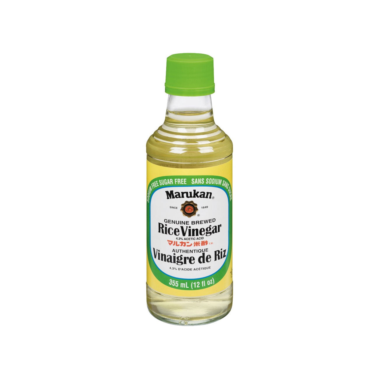 VM-011 마루칸쌀식초(BREWED) 12/355ml MARUKAN RICE VINEGAR(BREWED)